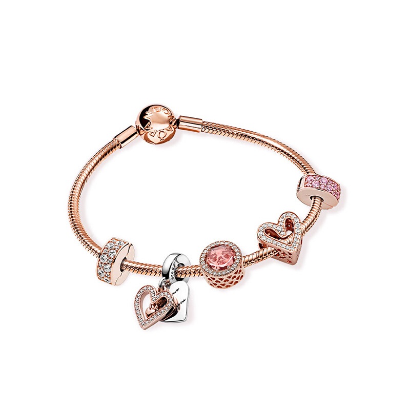 潘多拉 爱心手链