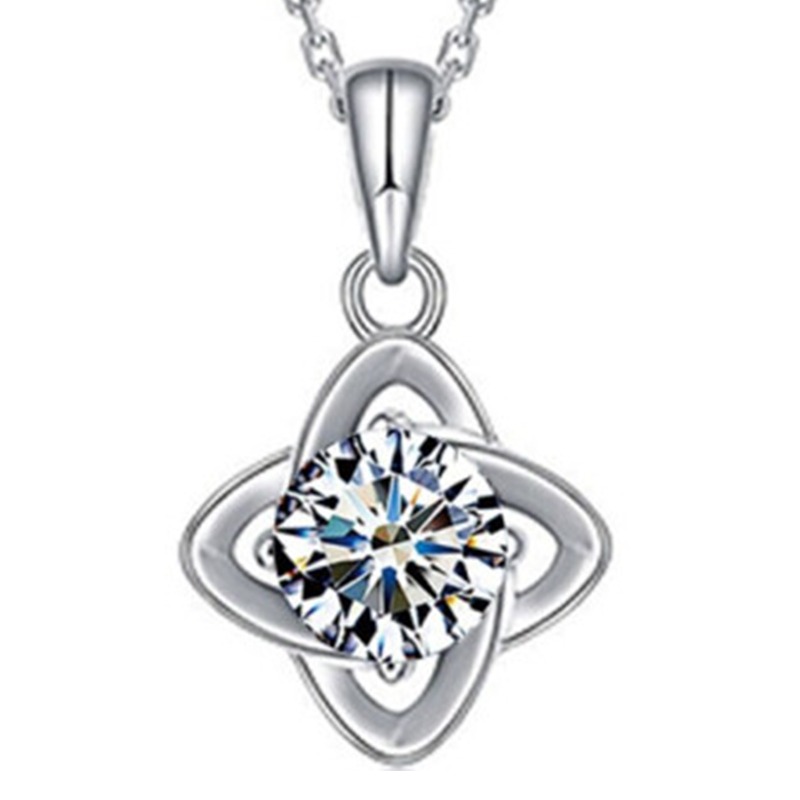 赫莉 锁骨吊坠 项链