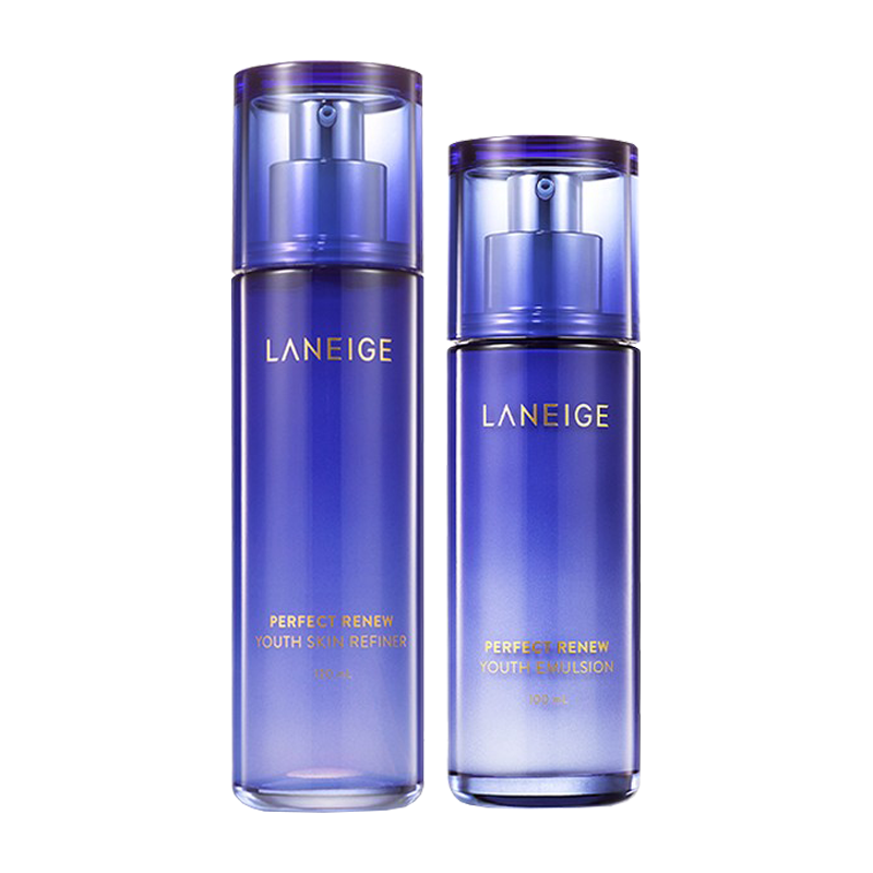 兰芝 致美青春细肤水乳护肤套装