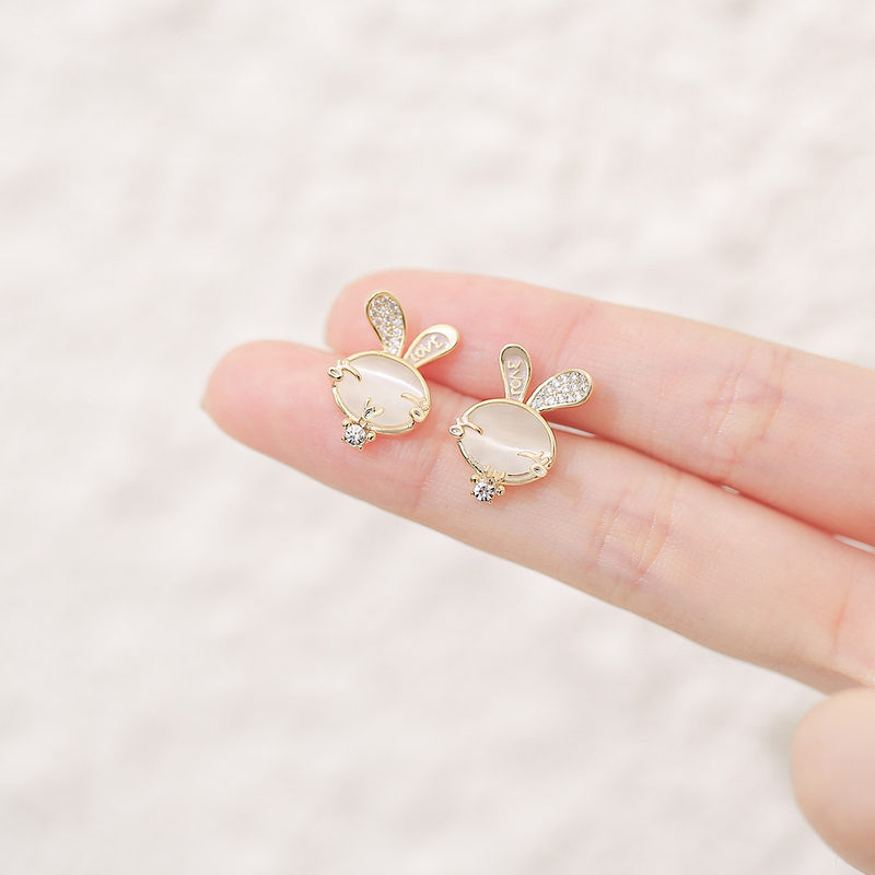 YYEU 可爱兔子时尚耳饰