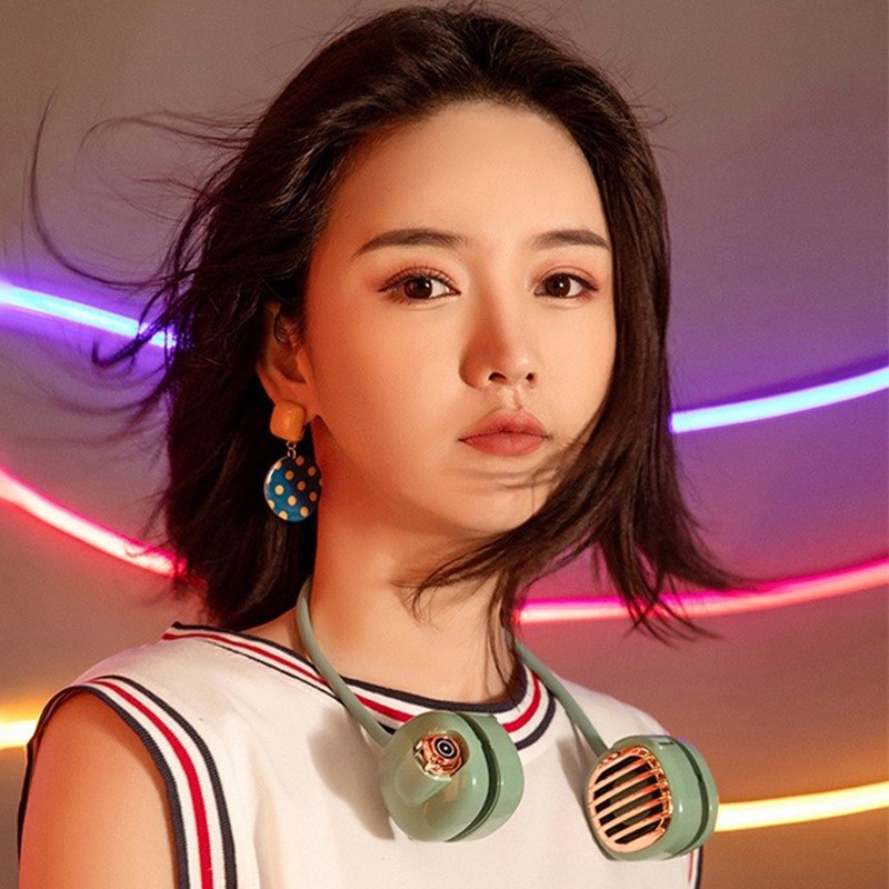 IDMIX持久续航挂脖电风扇