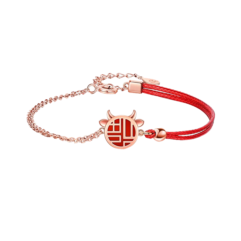 卡蒂罗 本命年红绳 手链