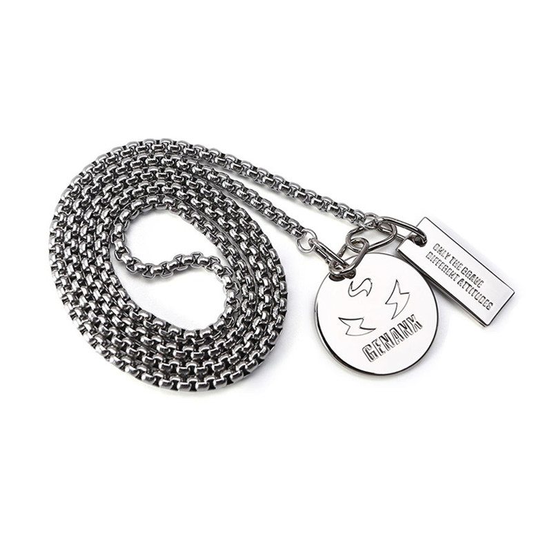 GENANX 圆形 嘻哈项链