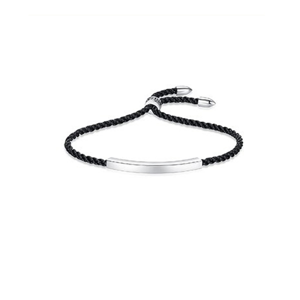 银千惠 925纯银编织手链