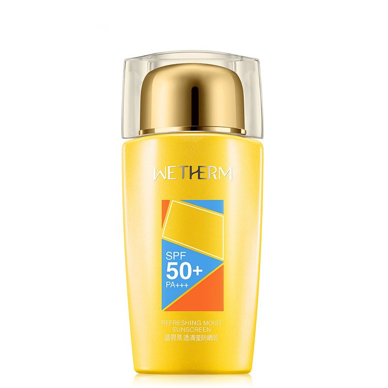 温碧泉清莹温和防晒霜