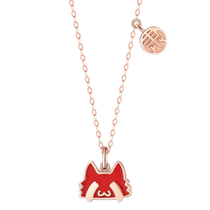 卡蒂罗感温变色项链