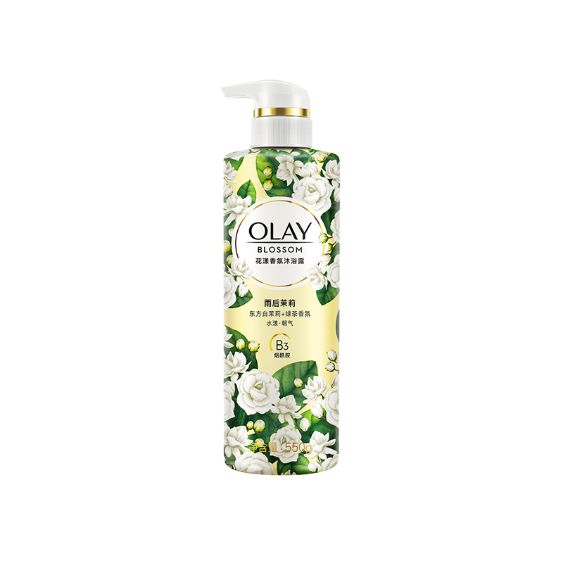 玉兰油花漾香氛沐浴露