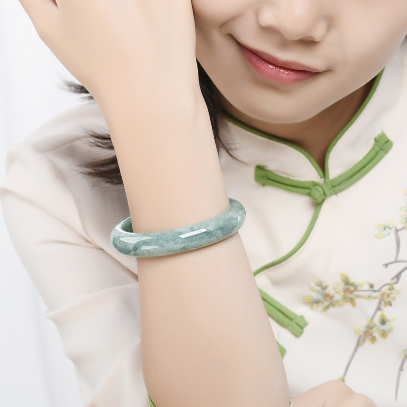 凤禧 平安翡翠手镯