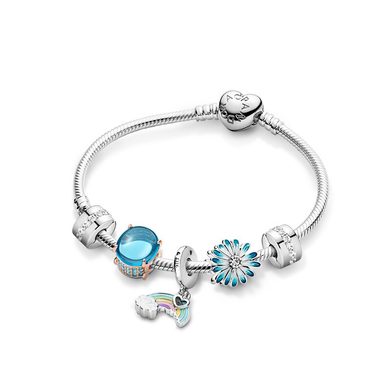 潘多拉 幸运彩虹手链