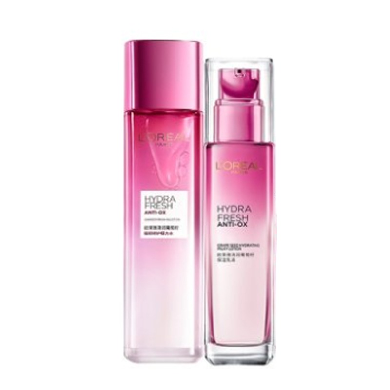 欧莱雅清润葡萄籽水乳套装