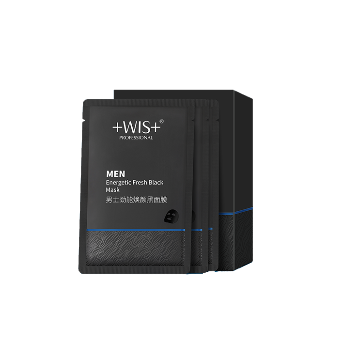 WIS 男士劲能焕颜黑面膜