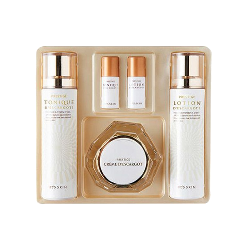 伊思 晶钻蜗牛水乳面霜套装