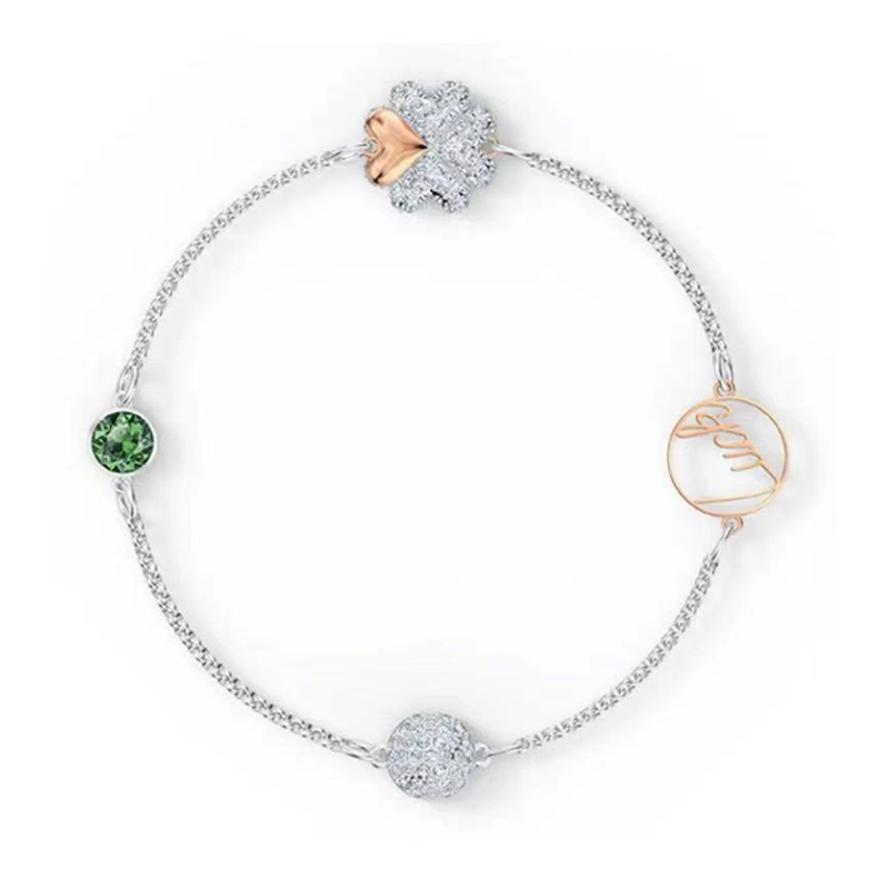 施华洛世奇 四叶草 手链