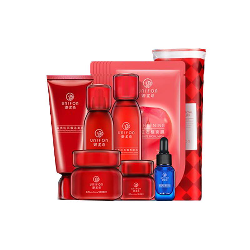 御泥坊 红石榴萃取护肤套装