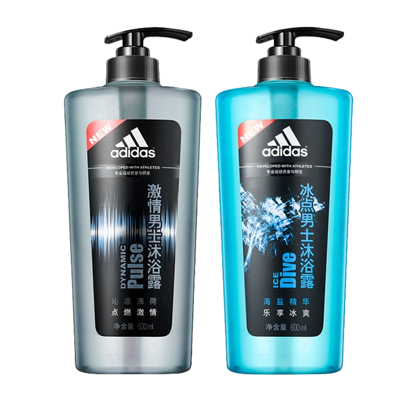 阿迪达斯 淡香改善疲劳沐浴露