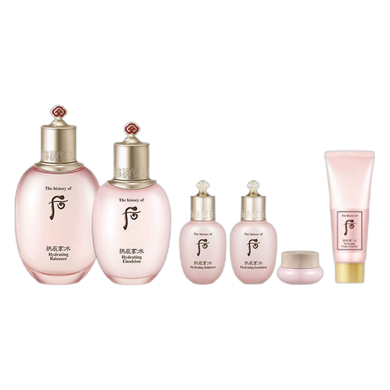 后 水沄深度补水护肤套装