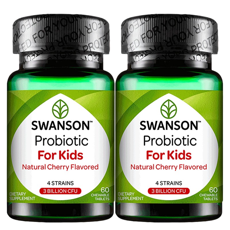 斯旺森 进口益生菌儿童咀嚼片