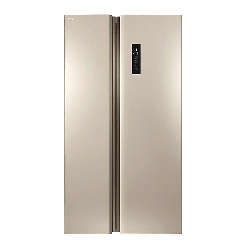TCL 免除霜对开门冰箱