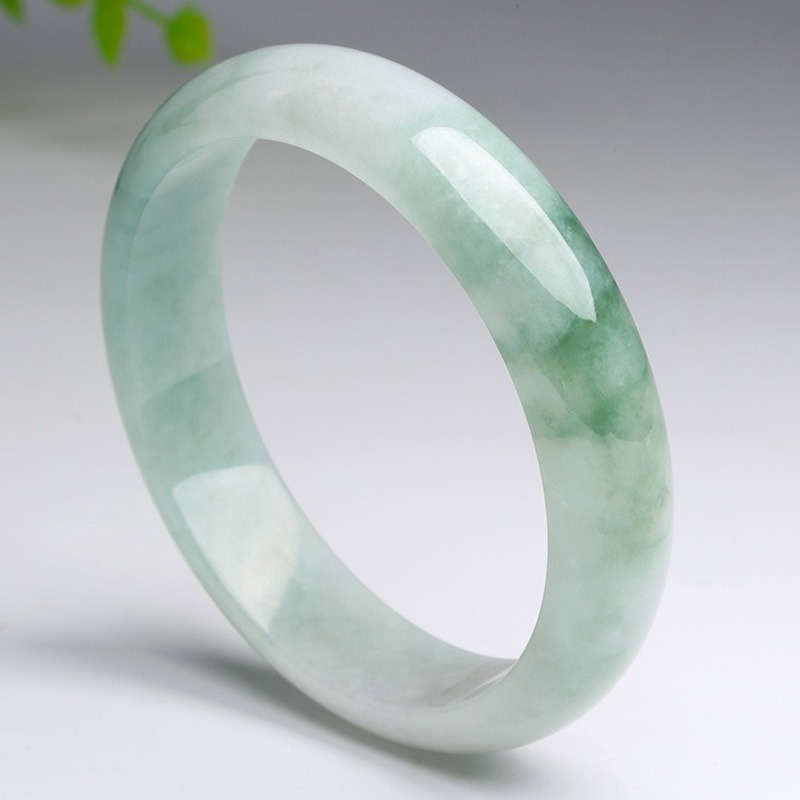 印象眸 翡翠飘花 手镯