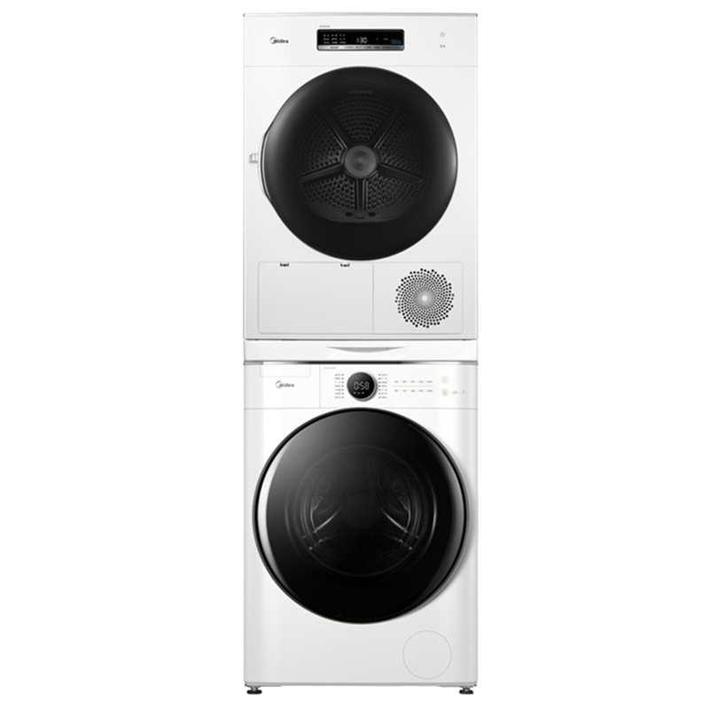 美的 真丝柔洗滚筒洗烘套装