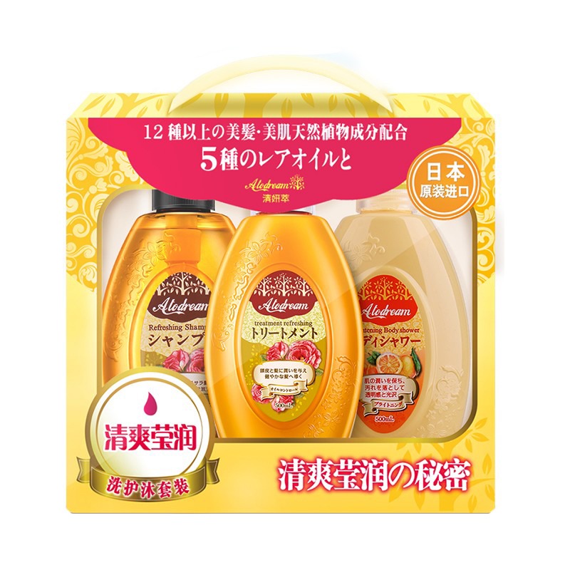 清妍萃 水养亮泽 沐浴露