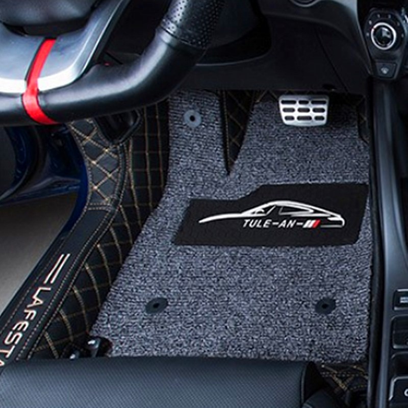 美煌 纯色丝圈脚垫