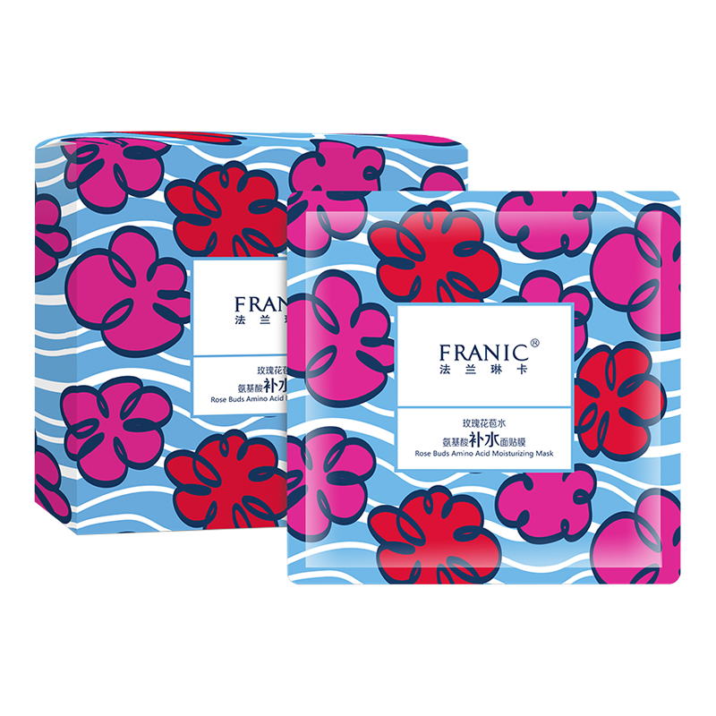 法兰琳卡 玫瑰花苞水氨基酸面膜