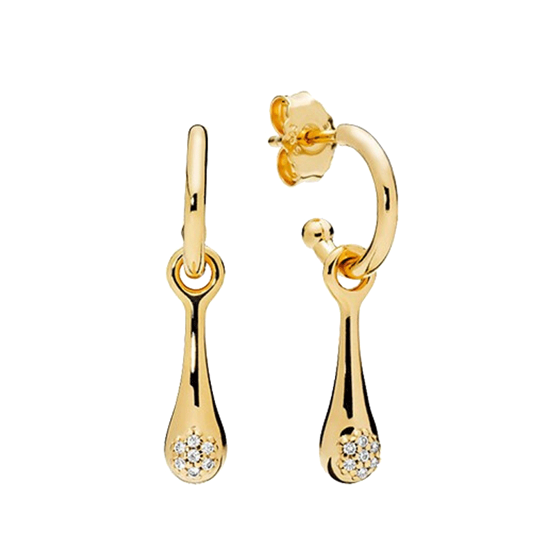 潘多拉 豆荚 耳饰