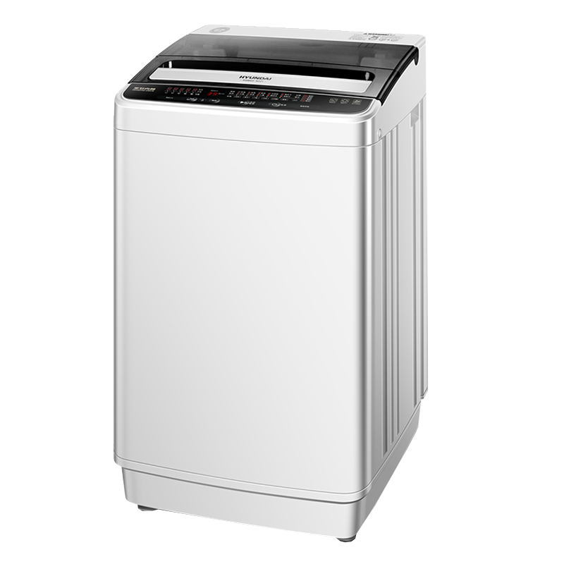 现代 桶自洁低噪 波轮洗衣机