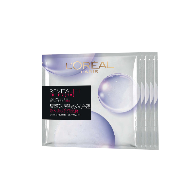 欧莱雅 复颜玻尿酸水光面膜