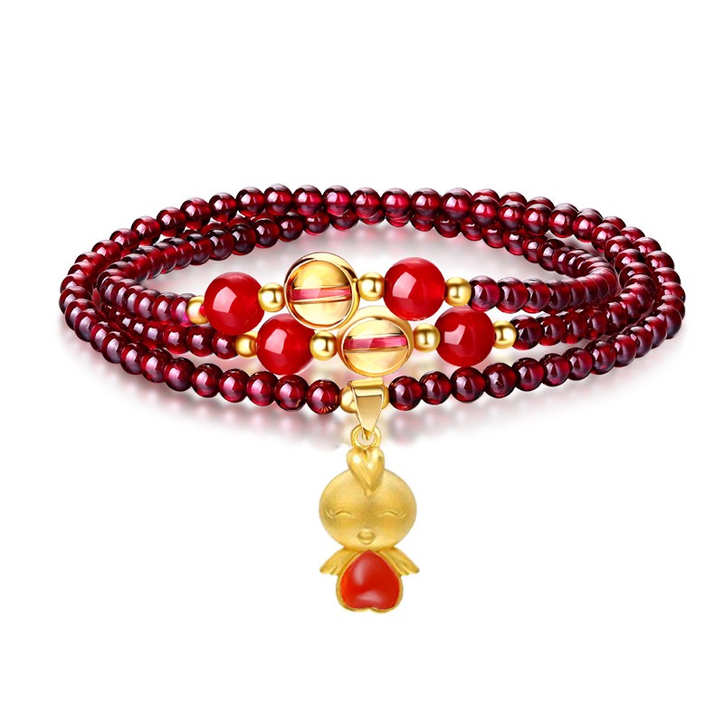 琦天 石榴石腕饰