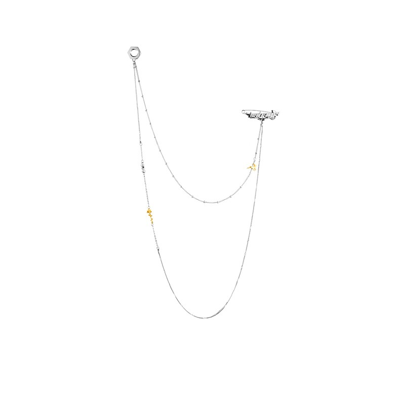 BABAMA 个性 胸针链