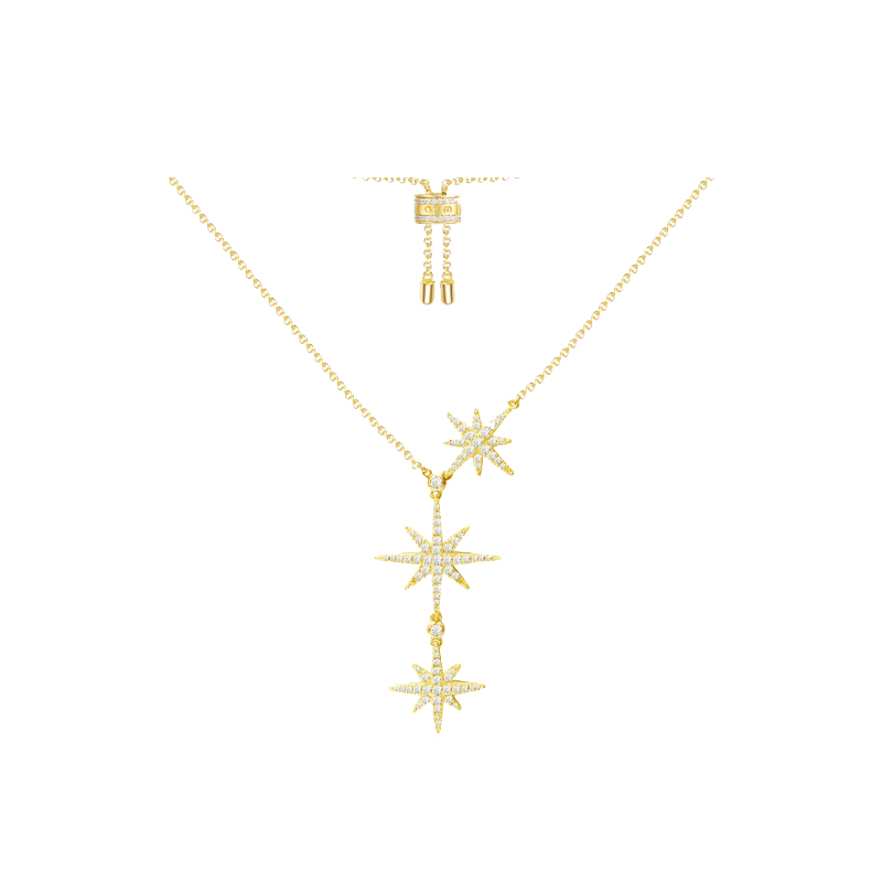 APM Monaco三流星项链