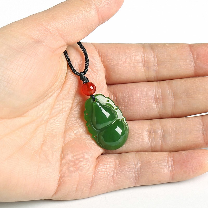 凤禧 碧玉翡翠吊坠