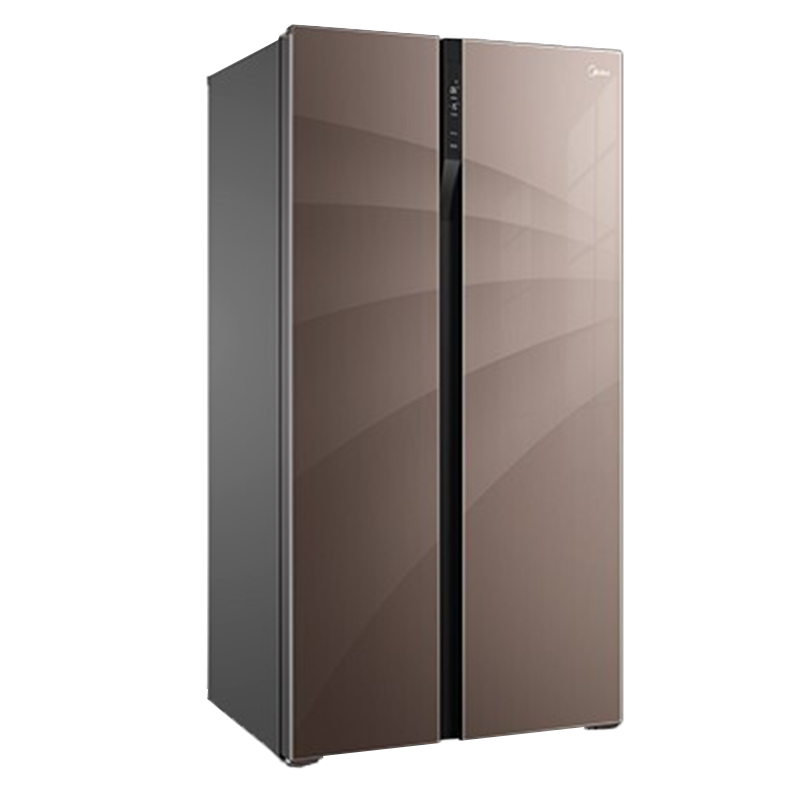 美的 直角开门冰箱