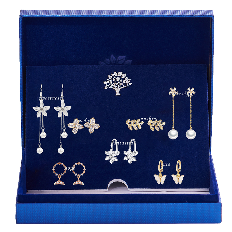 缔晶 多造型耳夹式耳饰