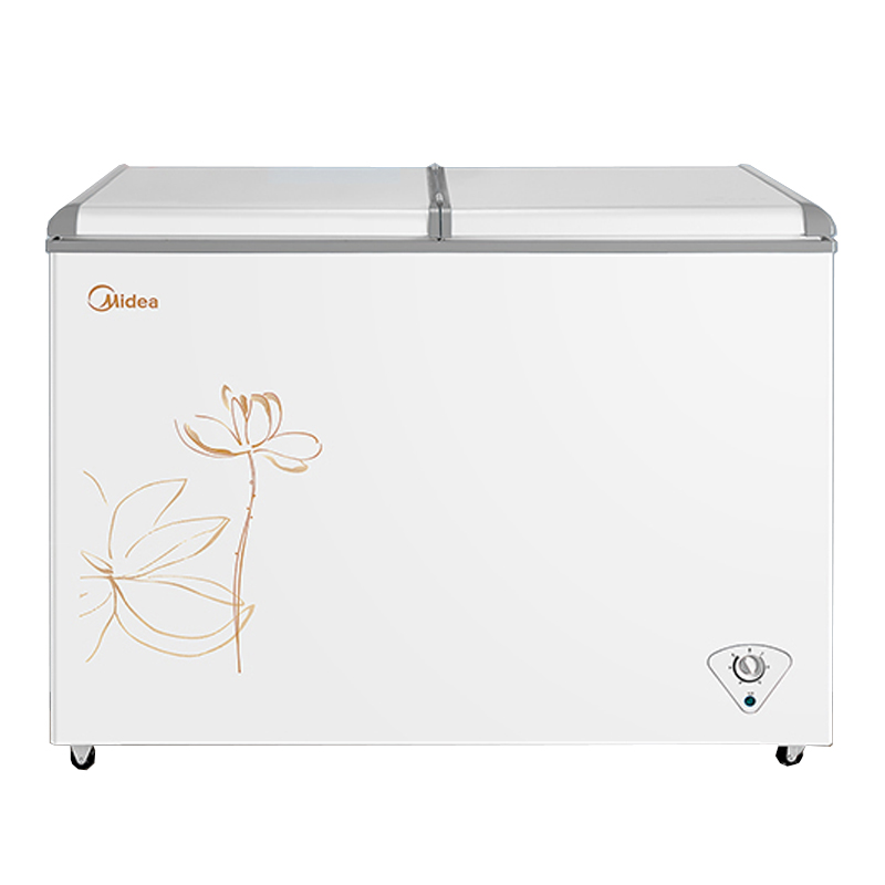 美的 双箱双温冷柜