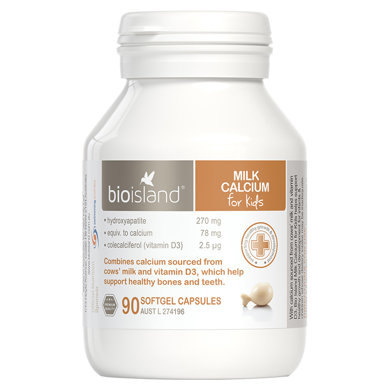 佰澳朗德 天然柠檬钙牛乳钙片