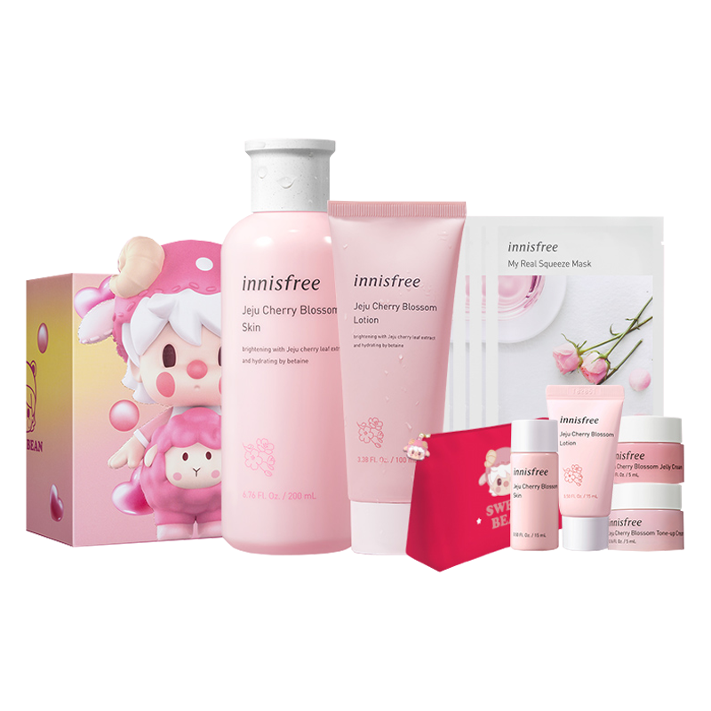 悦诗风吟 粉樱花漾生机护肤套装