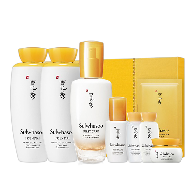 雪花秀 润颜 护肤套装