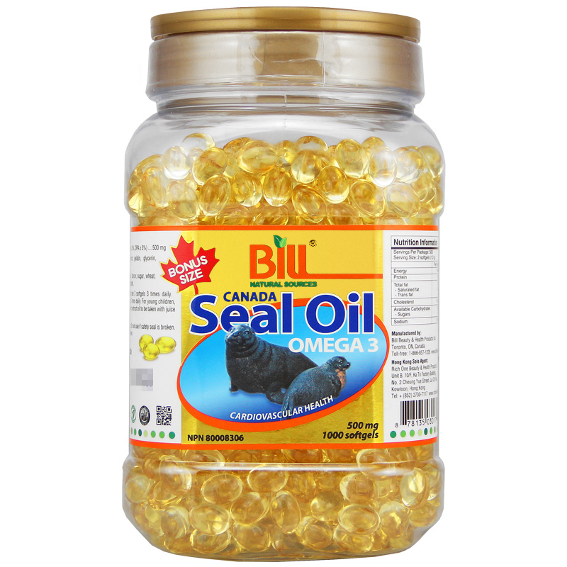 康加美 高度浓缩海豹油胶囊