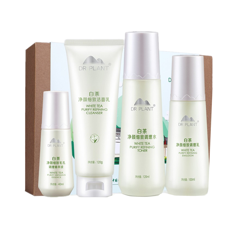 植物医生 白茶净颜细致护肤套装