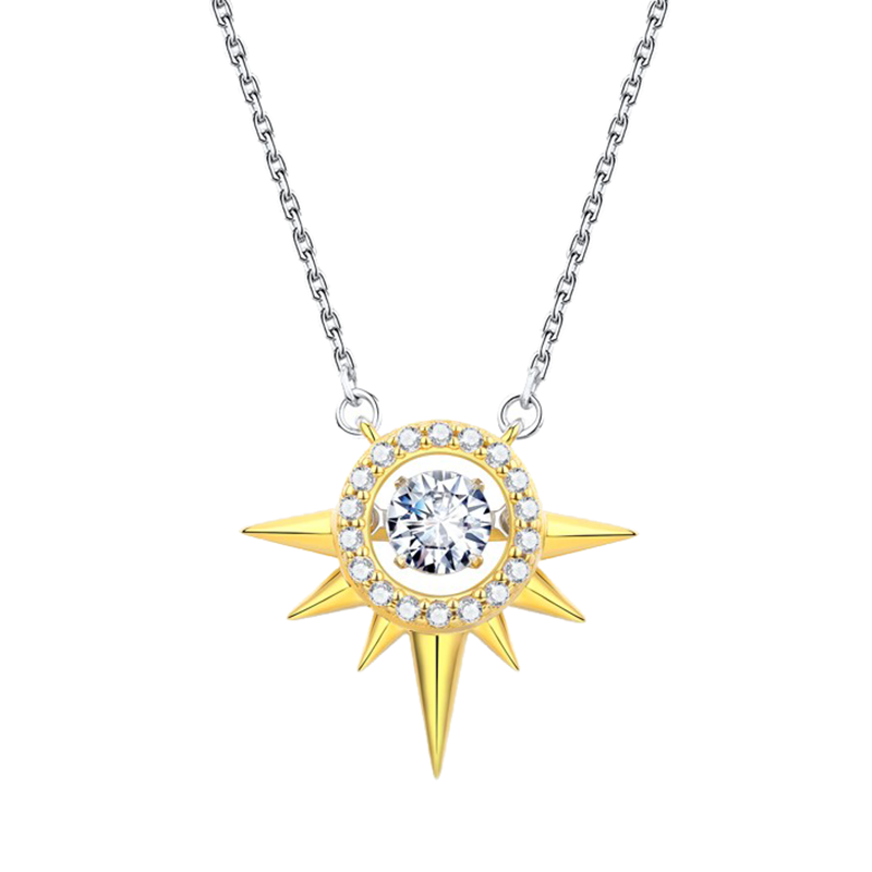 Mymiss悬浮镶嵌项链