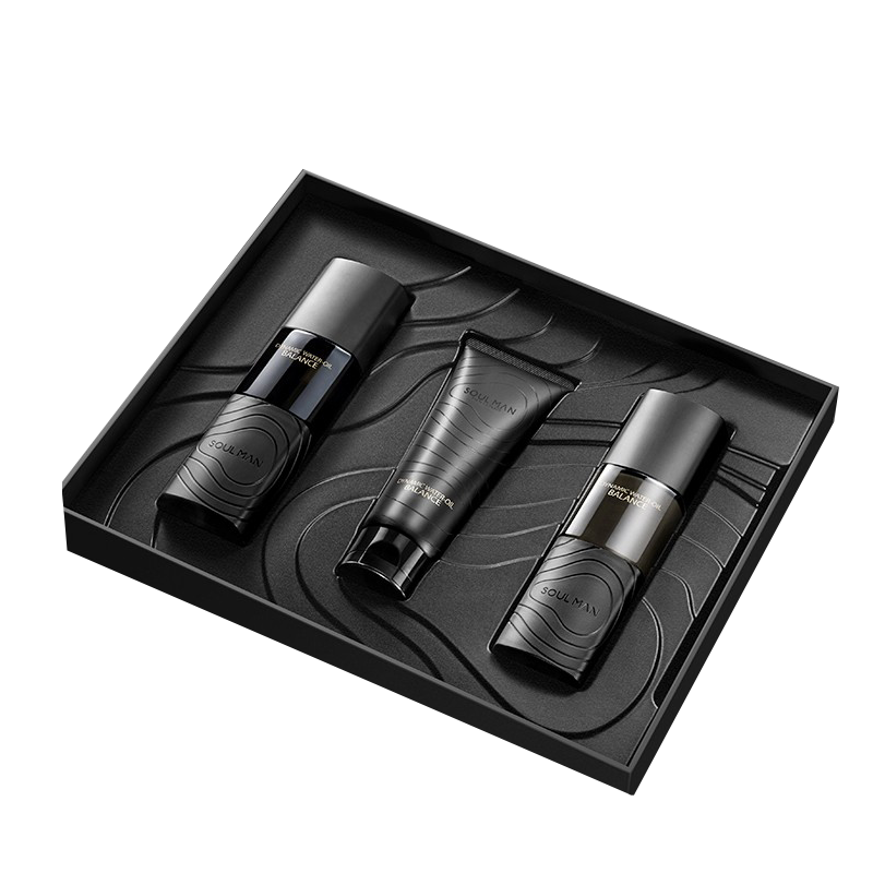 极男 男士美白植萃平衡套装