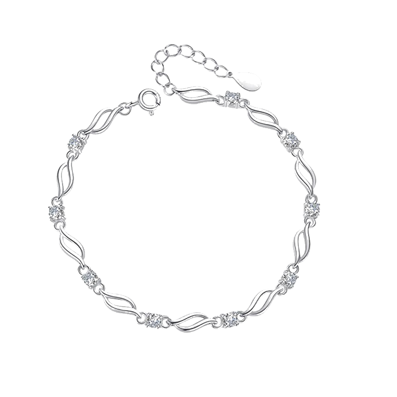 圣雅罗 足银手链