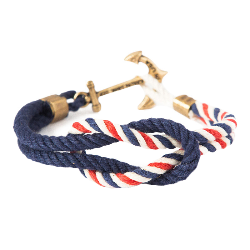 KJP 手工编织棉麻手链