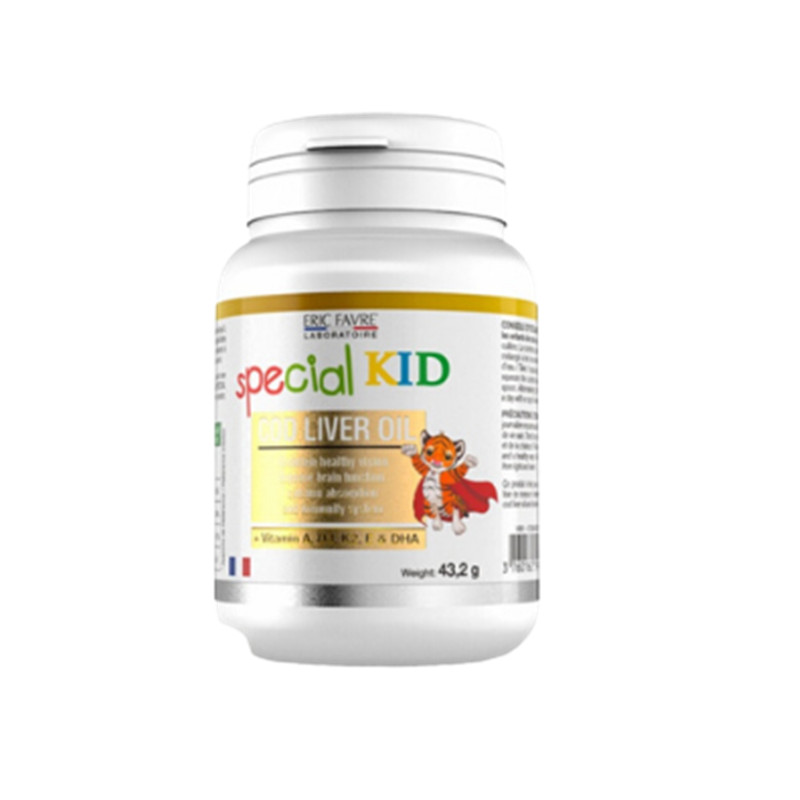 艾瑞可 儿童 鳕鱼鱼肝油胶囊