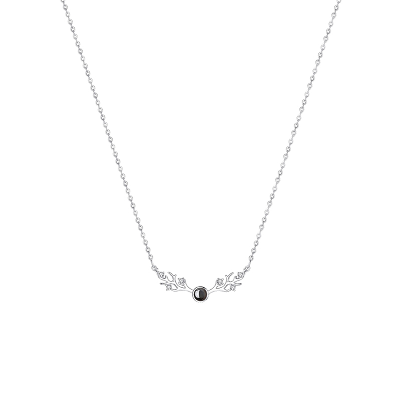 冠带 鹿角造型 项链