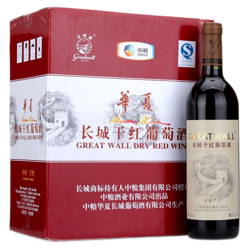 长城 香气满满葡萄酒