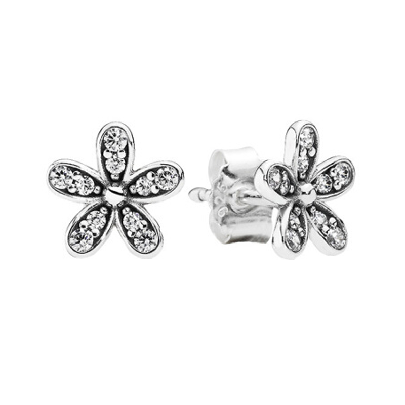 潘多拉 闪亮雏菊 耳钉